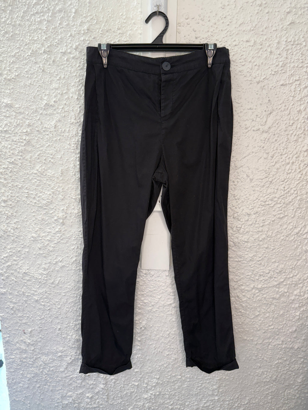 Kowtow Black Cotton Pants Sz S 😀1/5