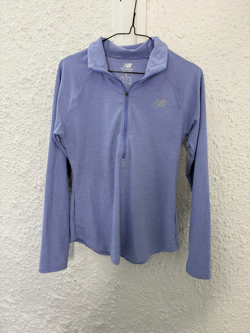 New Balance lilac half zip top Sz S😀1/12