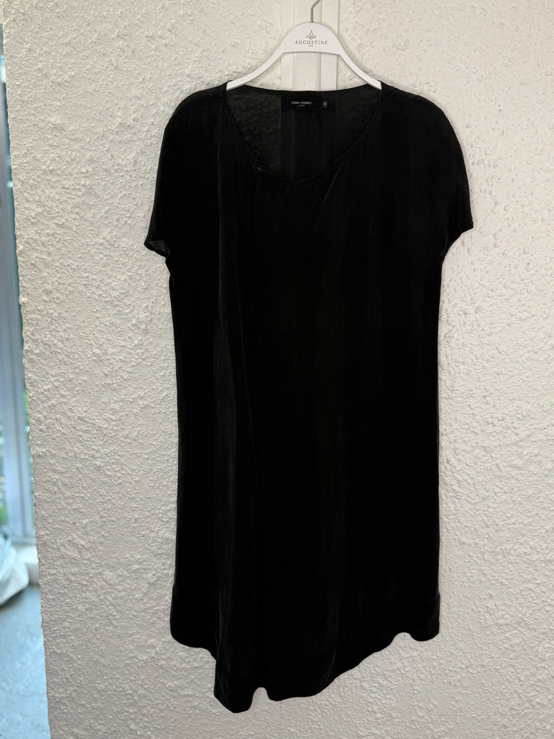 Ioanna Kourbela Black Cupro Dress Sz S😀20/11