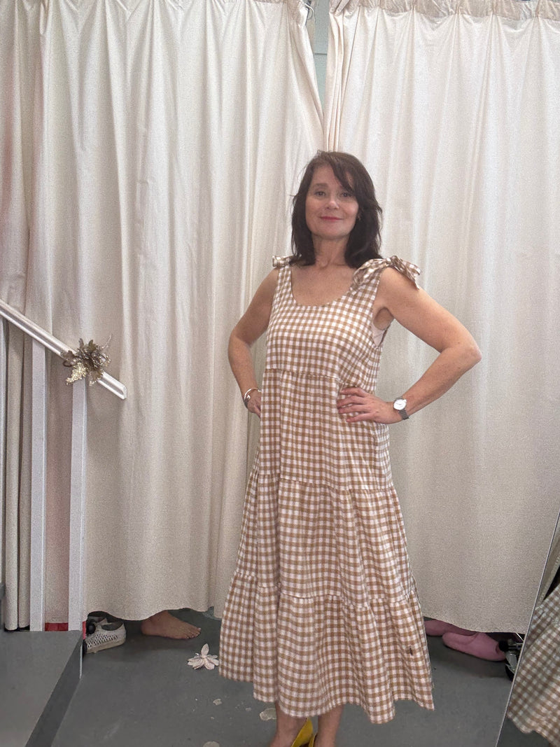 Addison Gingham Dress Sz12