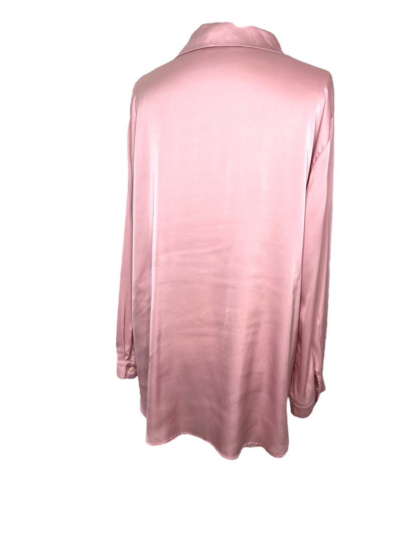 Philisophy Dusky Pink Satin-Feel Top Sz 16 💚💚