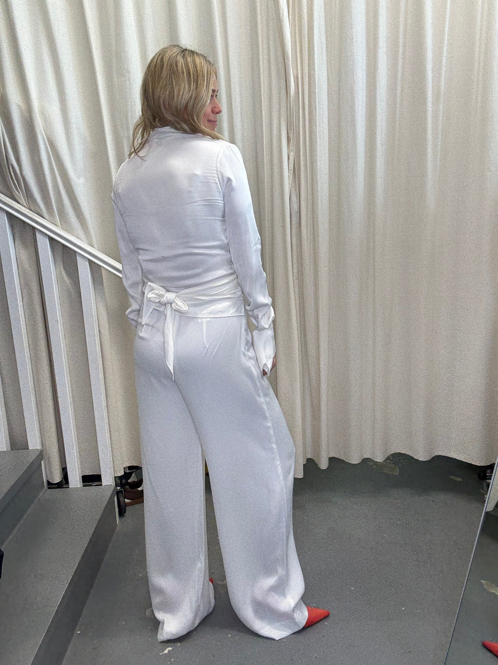 Pearl 2 piece set Sz10 pants/XS top