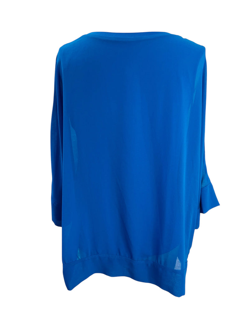 Foxwood Sheer Cobalt Top Sz 12 🩷