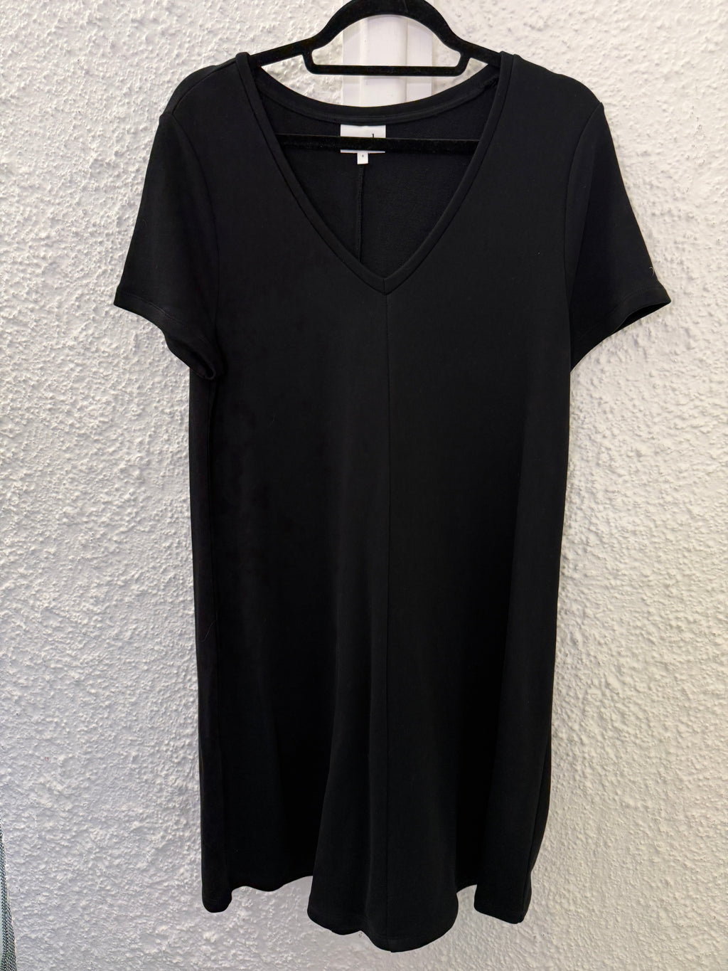 Seed Black Cotton Dress Sz S😀24/7