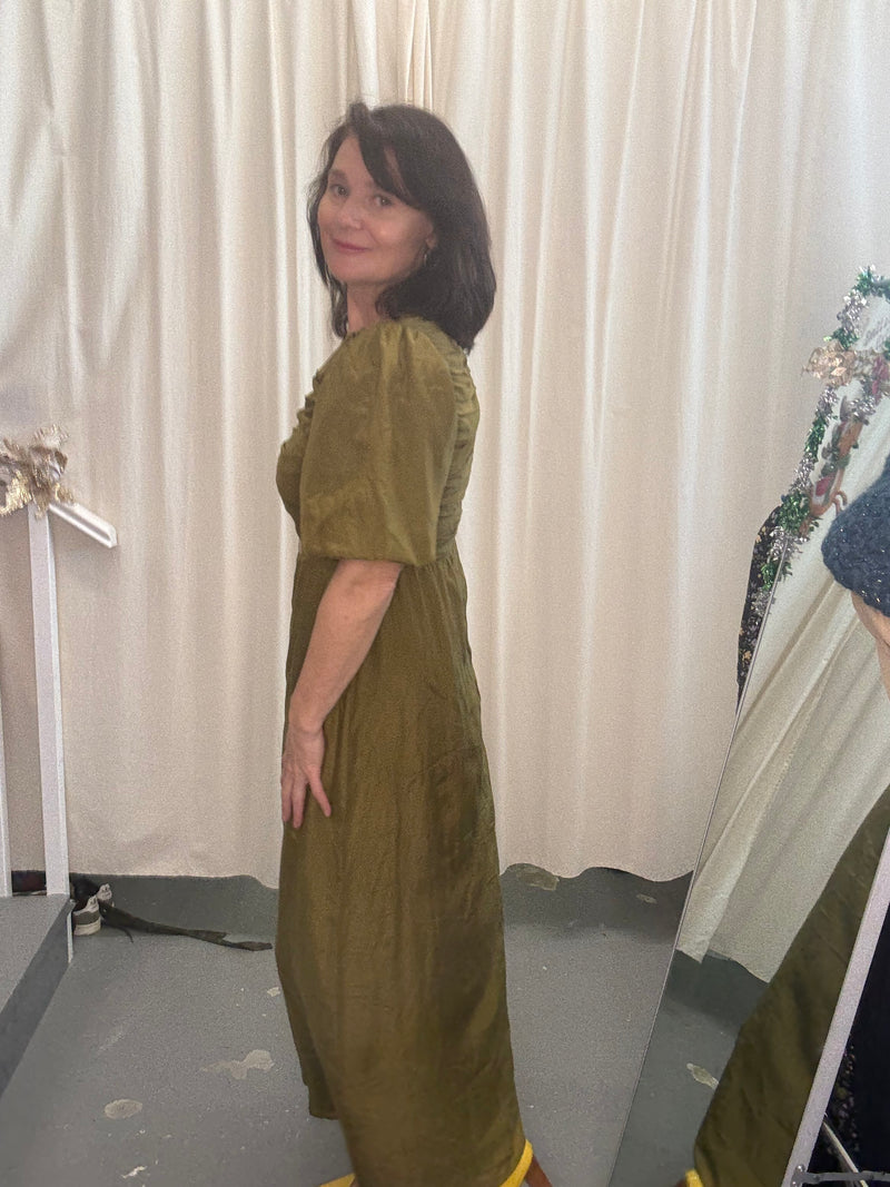 DISSH Olive Dress Sz12