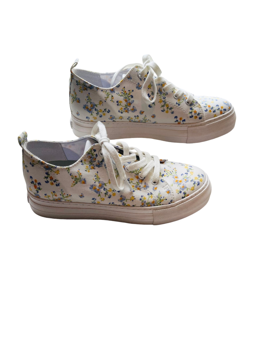 Deuce X Bloom Floral Sneakers Sz 38 NEW! ⭐️ 💚💚