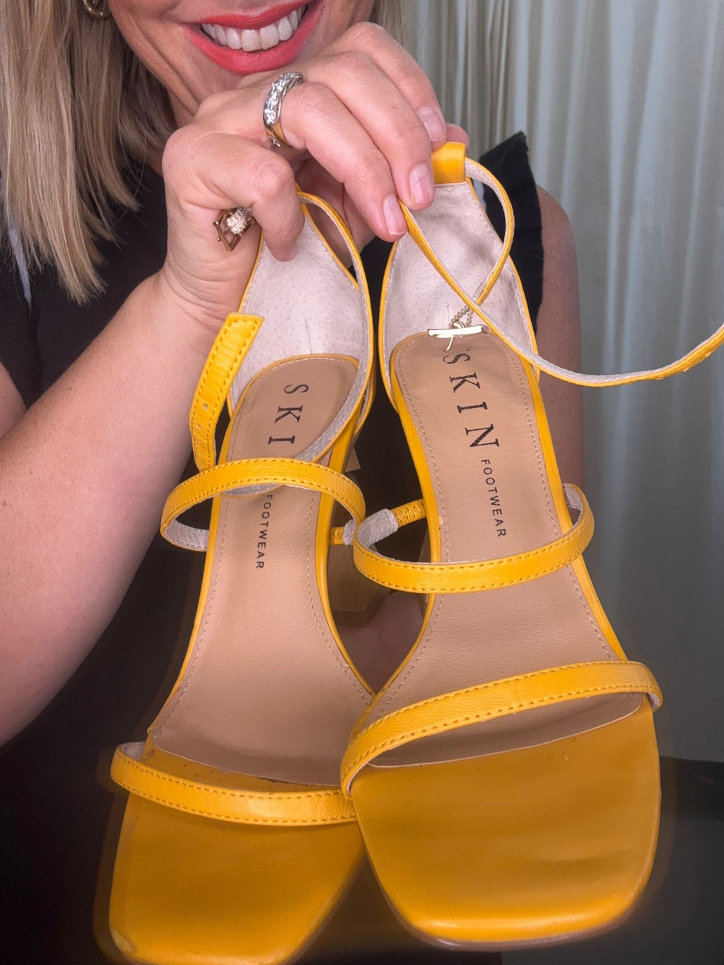 Skin Footwear Heels Sz37