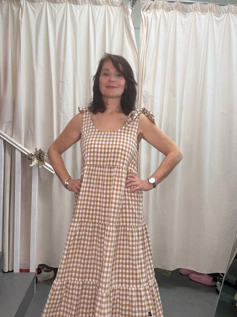 Addison Gingham Dress Sz12