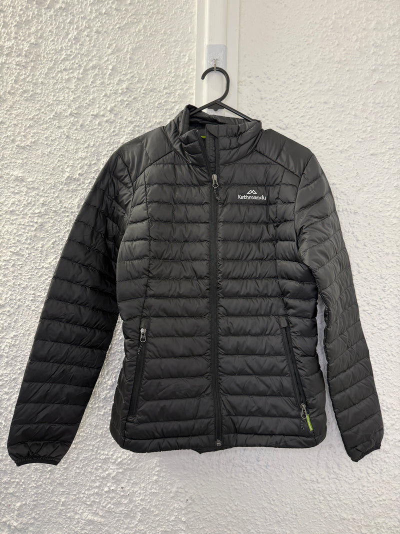 Kathmandu Black 600 80/20 Duck-Down Puffer Jacket Sz 10😀21/7