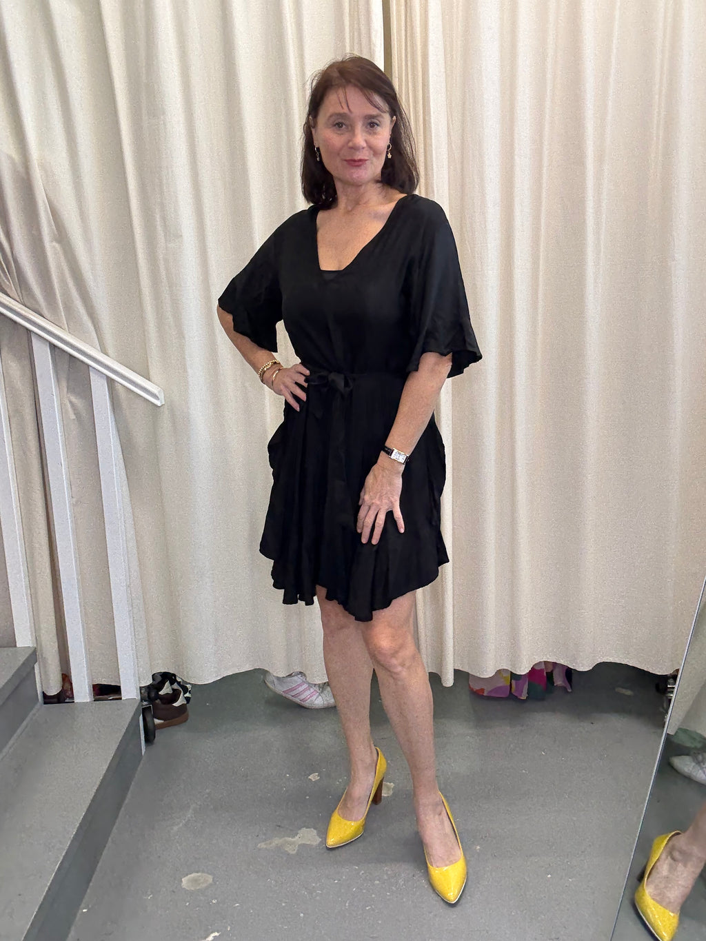 Moochi Black Dress Sz12