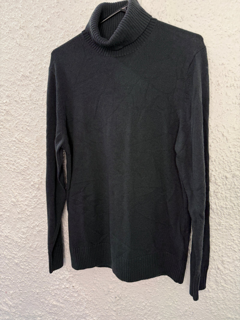 Cos Dark Olive Wool/Cashmere Roll Neck Top Sz M NEW! 😀14/8