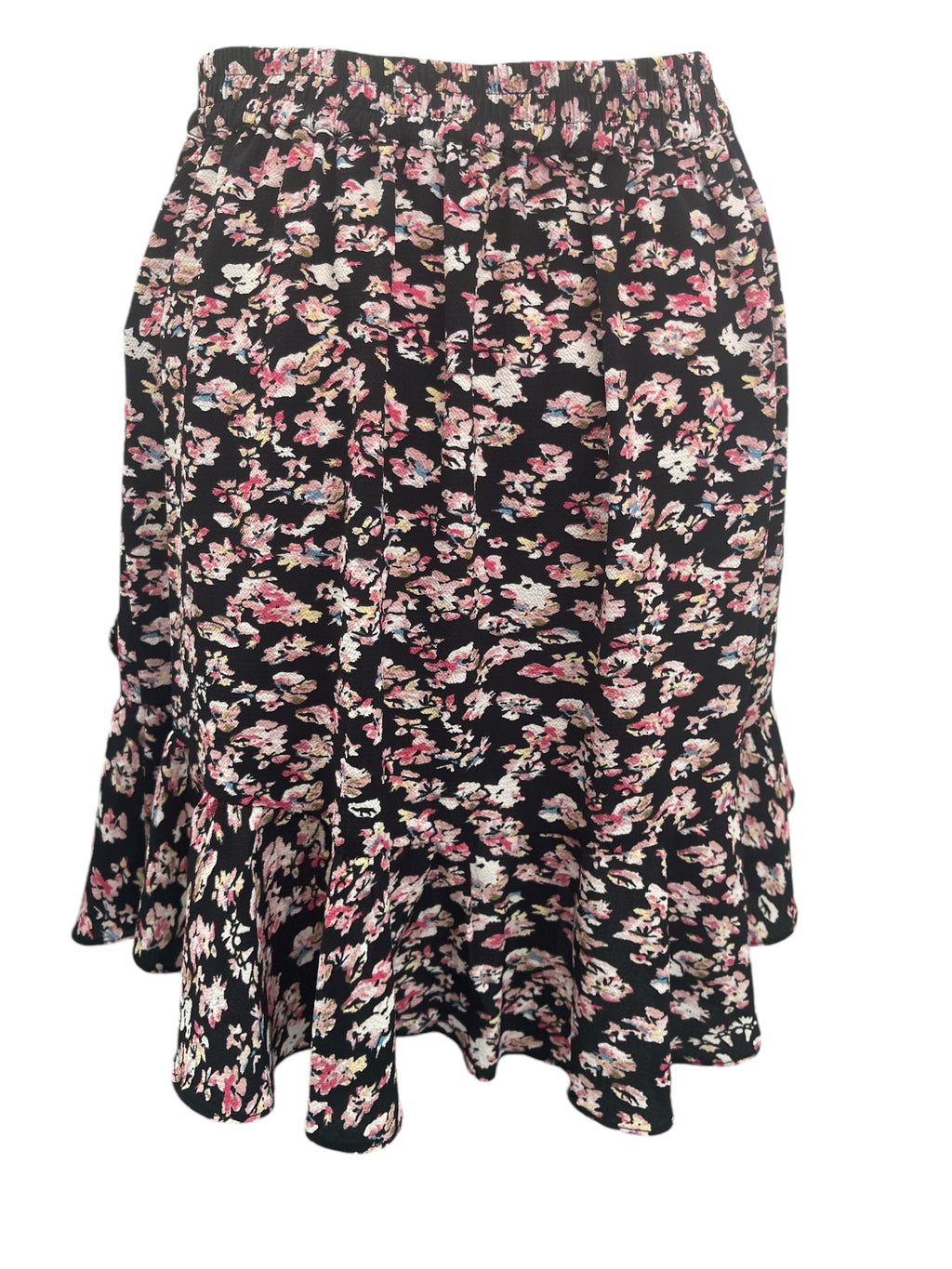 Decjuba Black Floral Skirt Sz M 💛