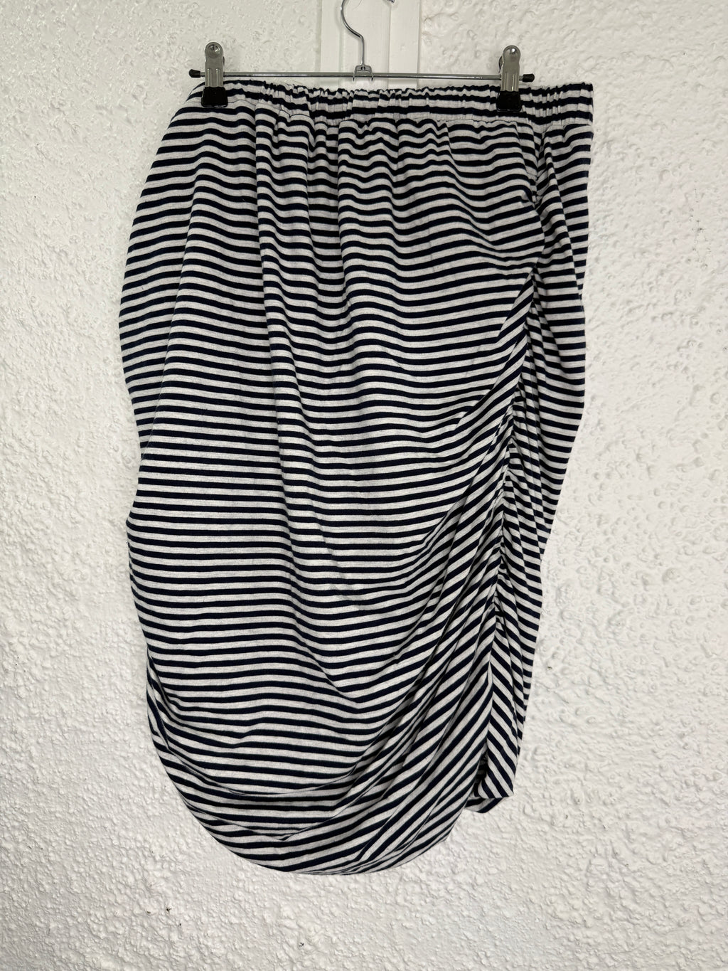 Stella Royal Navy/White Cotton Striped Skirt Sz 3 (NZ Sz 20) 😀12/6