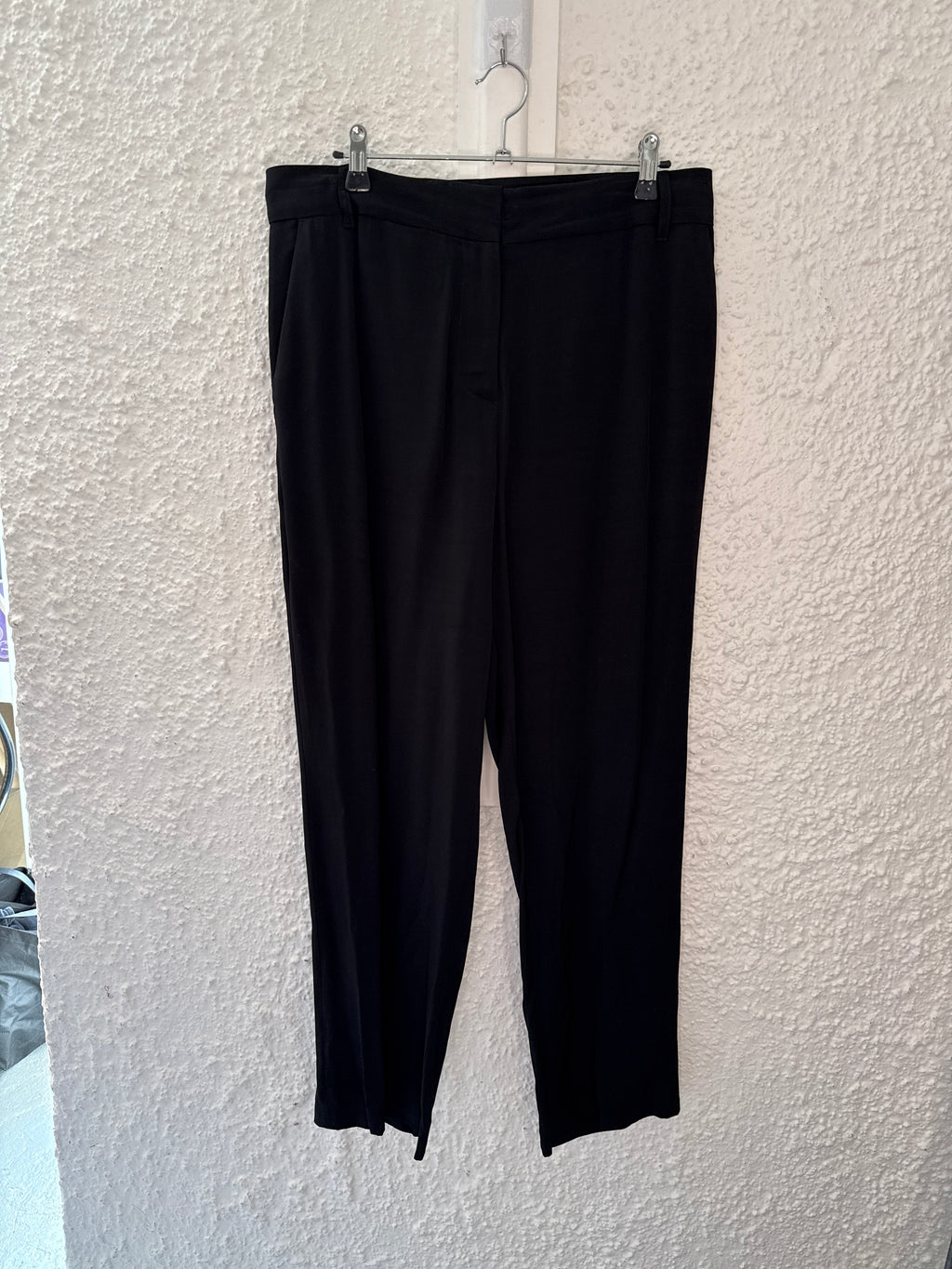 Max Black Viscose Dress Pants Sz 12 😀5/5