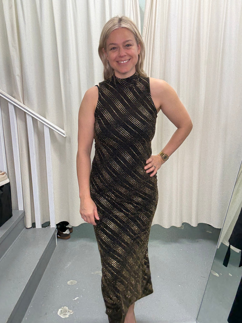 David Pond Glitter Dress Sz10
