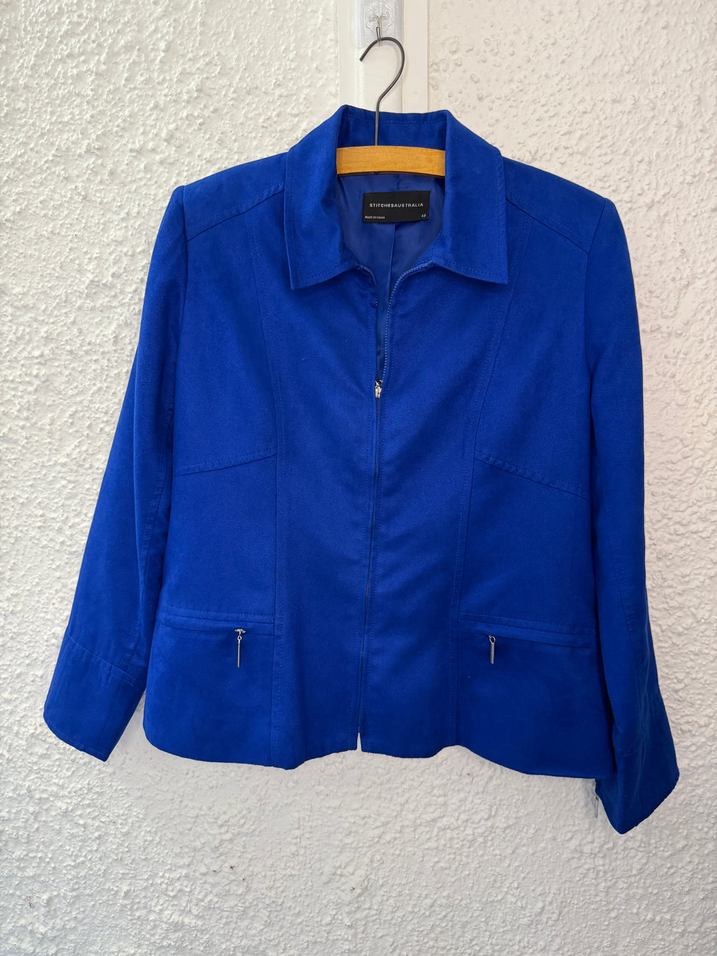 Stitches Australia Cobalt Blazer Sz 12 😀1/5