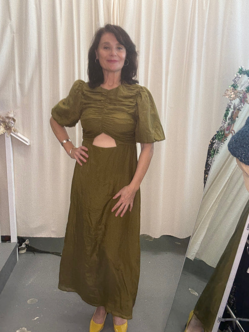 DISSH Olive Dress Sz12