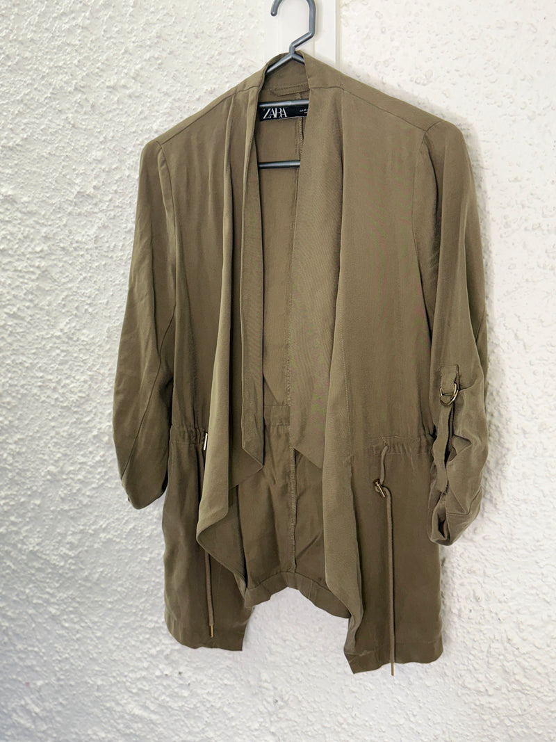 Zara Khaki Blazer Sz XS😀16/10