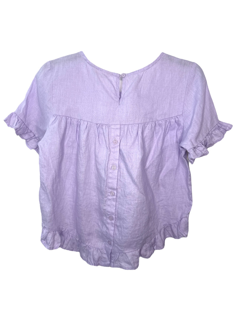 KIDS Switch Lilac Linen Top Kids Sz 12 Years ⭐️⭐️