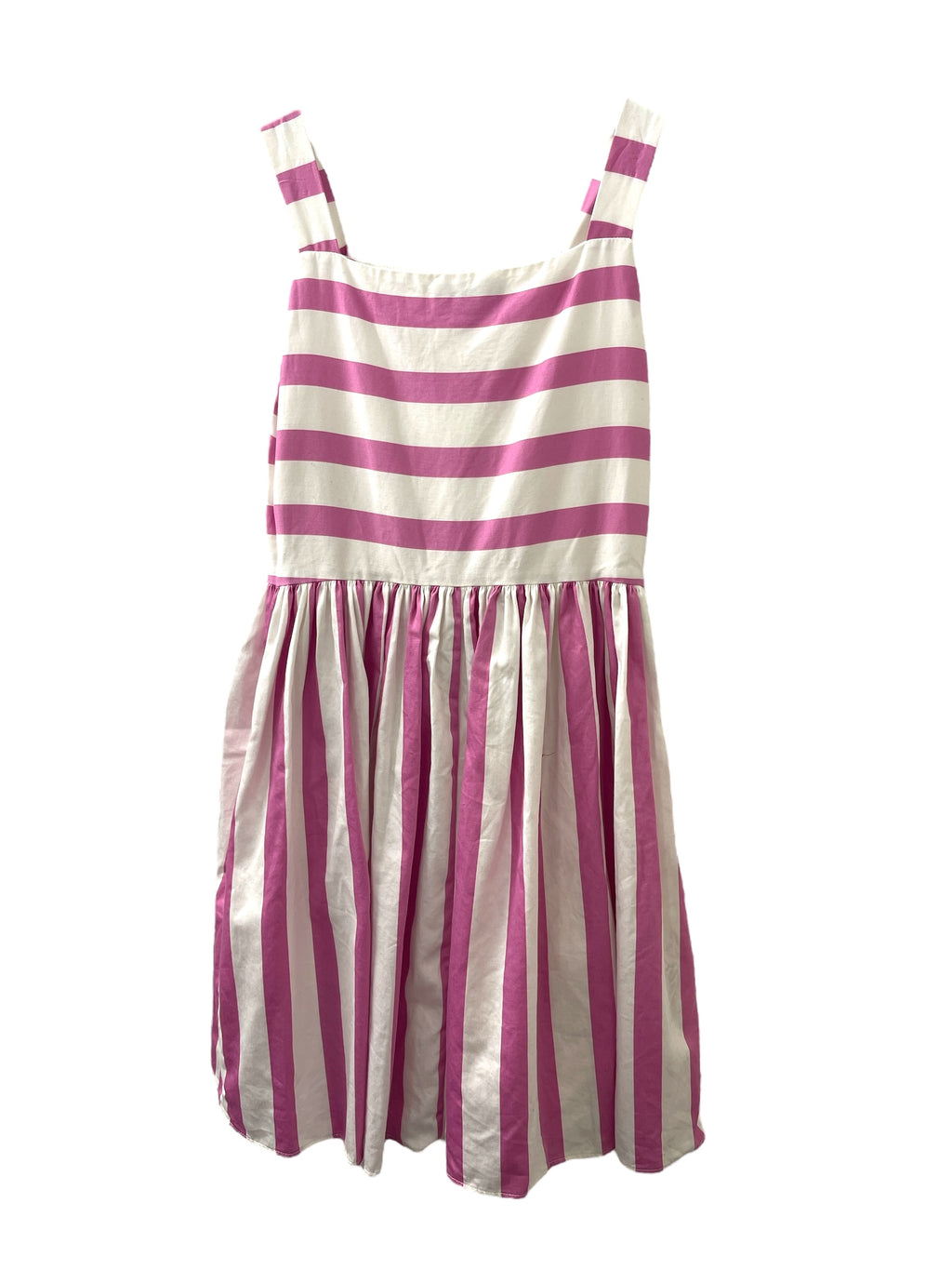 KIDS Autograph Pink/White Striped Dress Kids Sz 10-11Y 💛