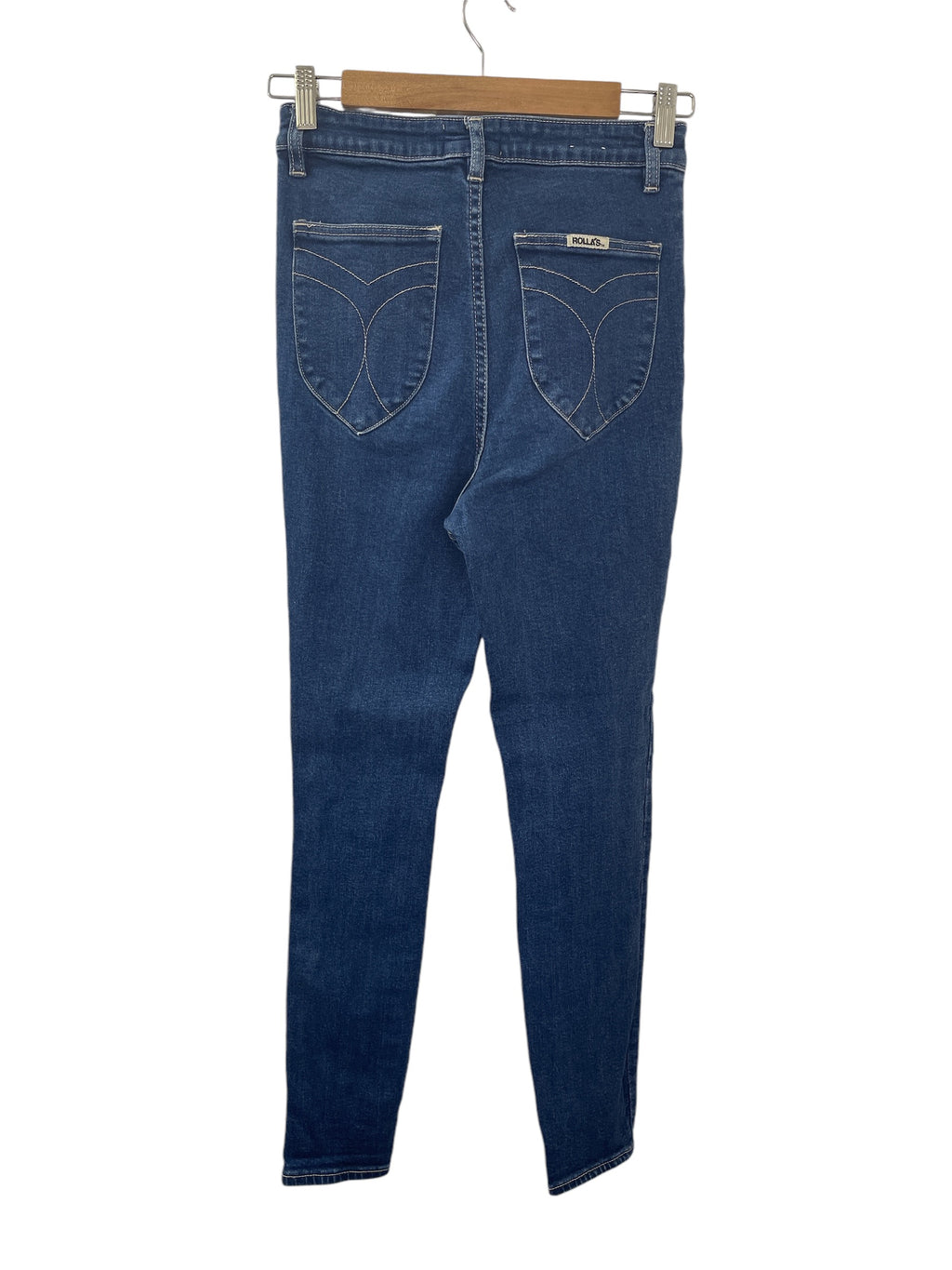 Rolla’s Eastcoast Ankle High-Rise Skinny Blue Jeans Sz 29” 💛