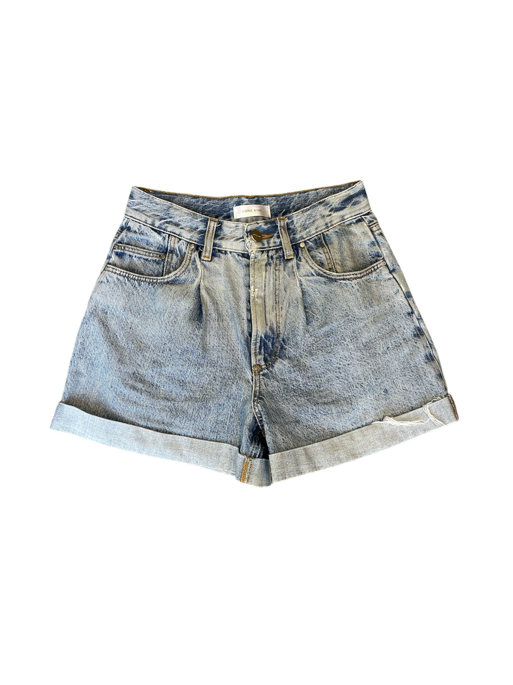 Anine Bing Denim Shorts Sz24” 💛