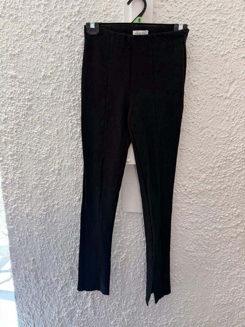 Anine Bing Black Rayon Blend Pants Sz 4 😀😀 13/3