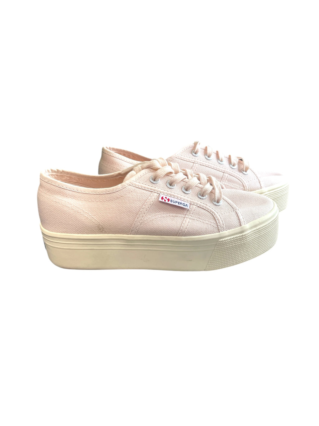 Superga Blush Platform Sneakers Sz 38 NEW! ⭐️💛