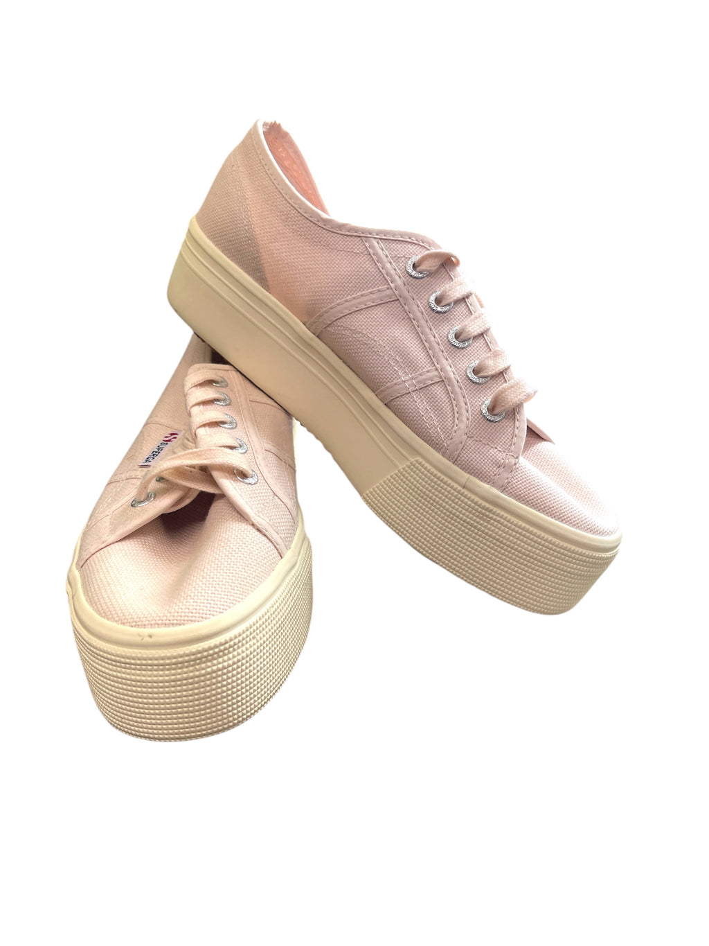 Superga Blush Platform Sneakers Sz 38 NEW! ⭐️💛