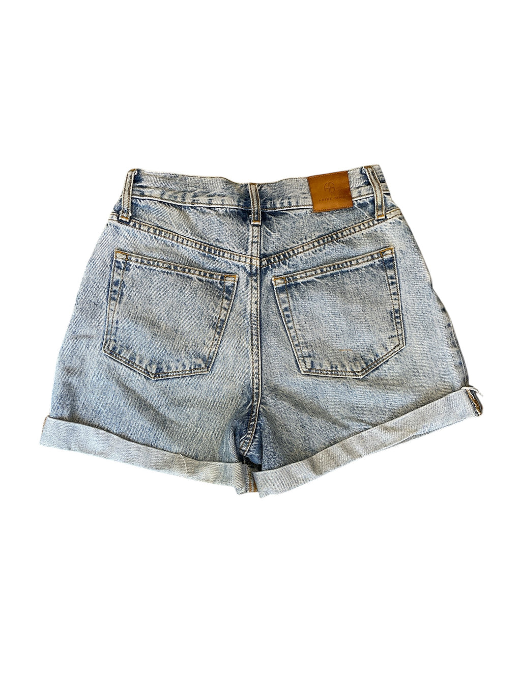 Anine Bing Denim Shorts Sz24” 💛