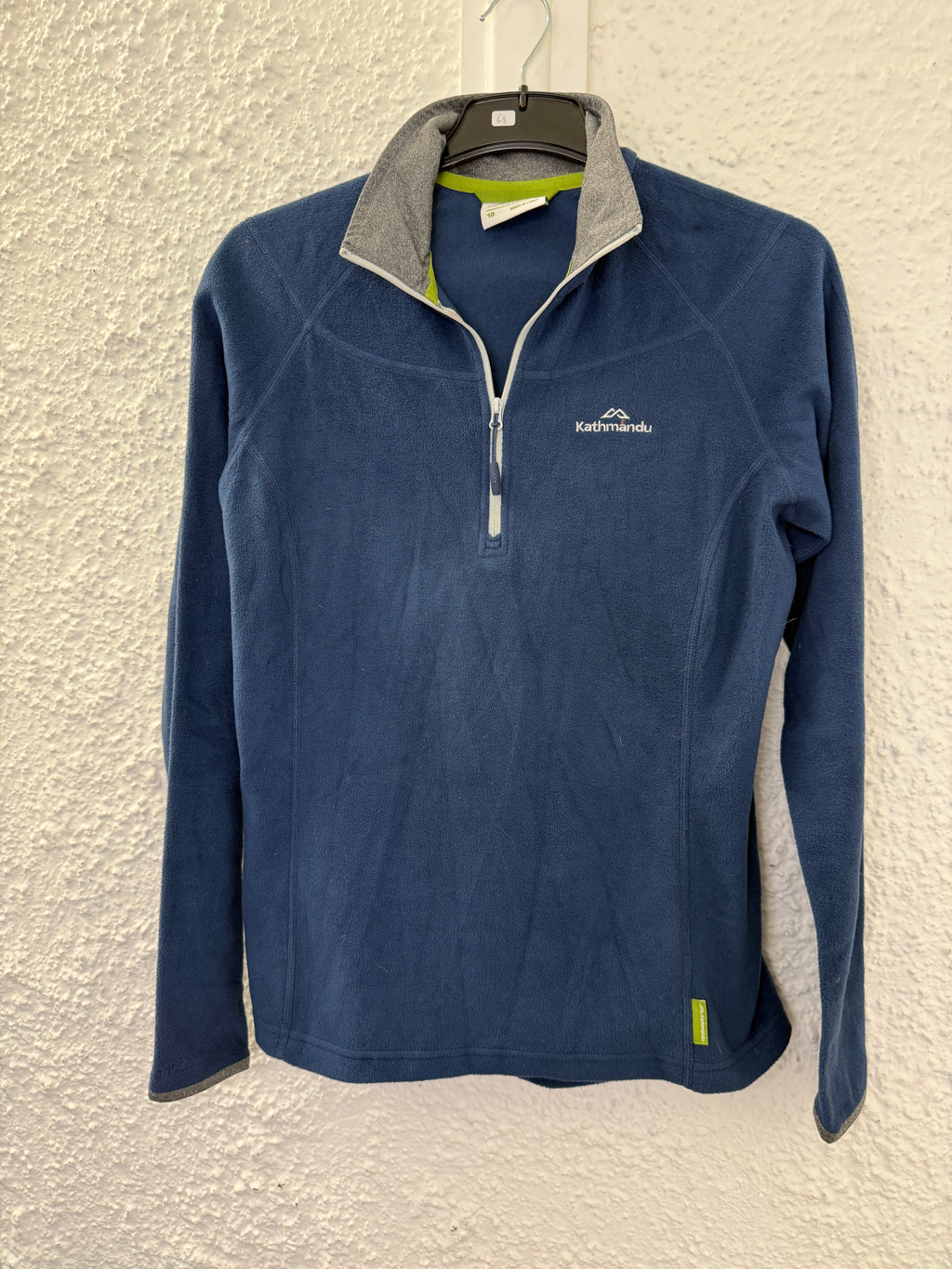 Kathmandu Blue Fleecy Top Sz 10😀21/7