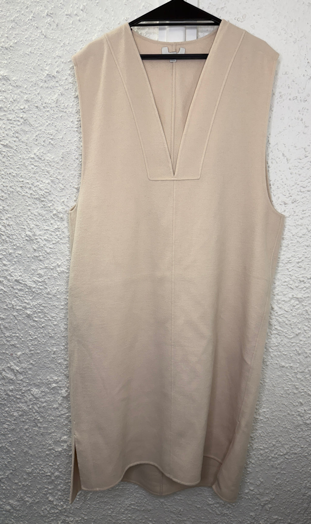 Cos Cream Wool/Lyocell Tunic/Dress Sz 42 (Best fit Sz 12) NEW! 😀28/7