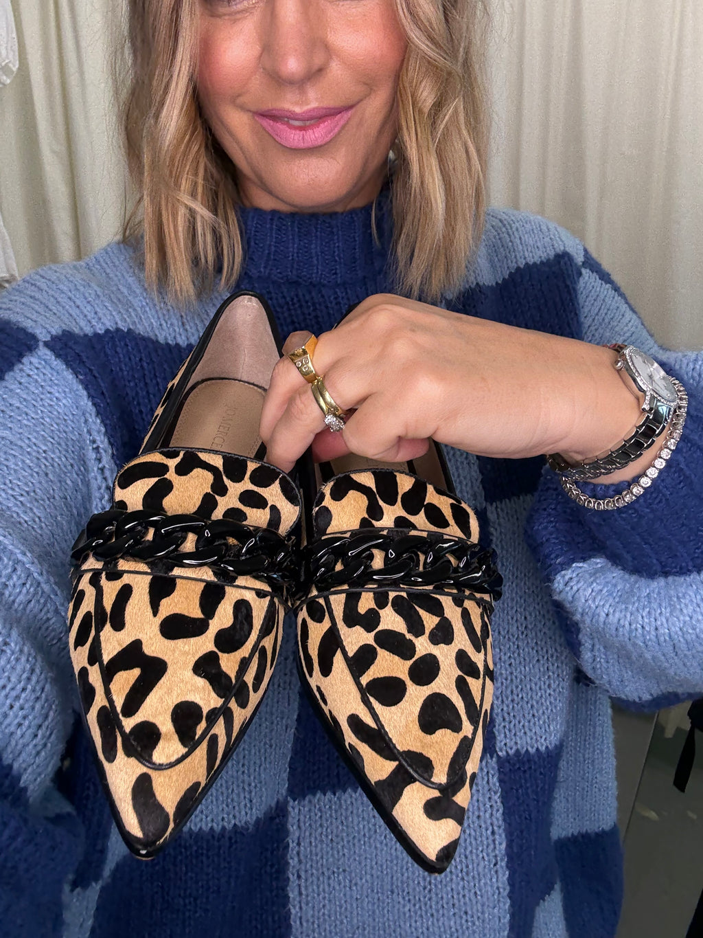 Jo Mercer Animal Print Columbia Dress Flats Sz36
