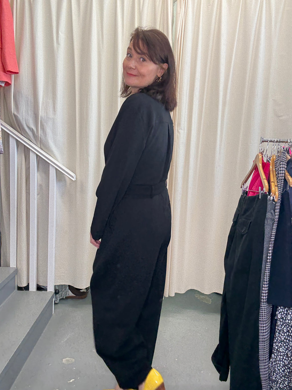 COS Black Jumpsuit SzM