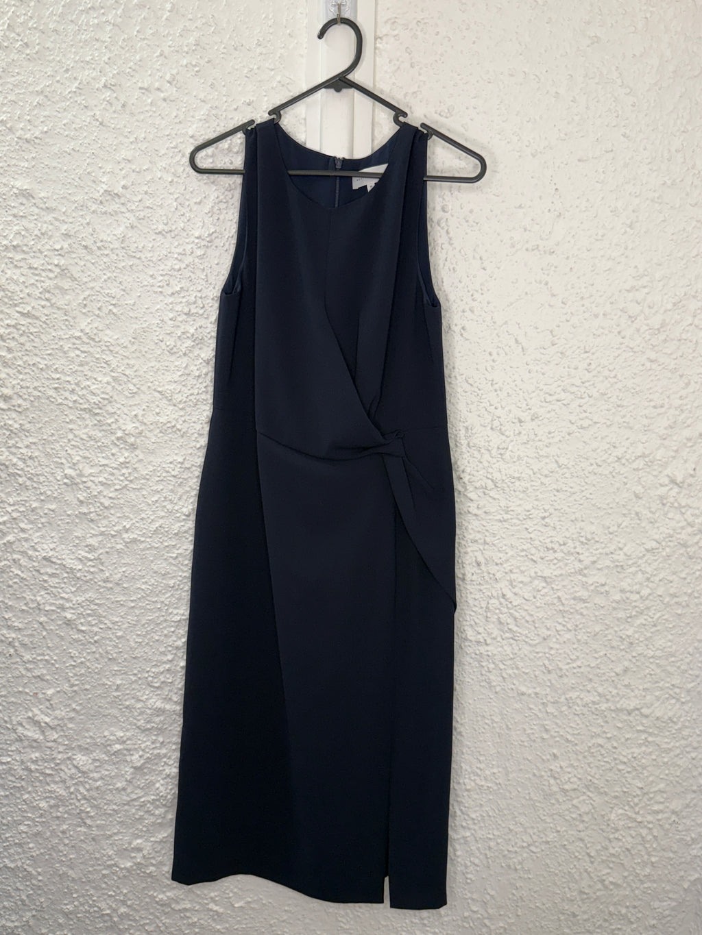 Veronika Maine Ink Blue-Black Dress Sz 10 😀7/8