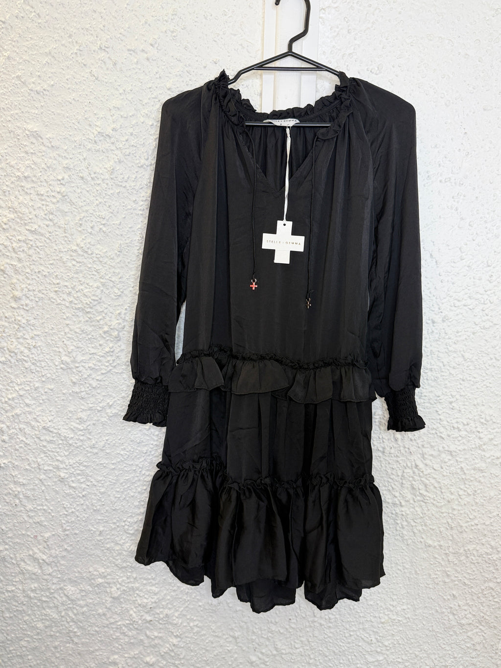 Stella + Gemma Black Dress Sz 8 NEW!😀29/9
