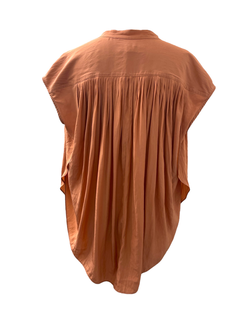 Country Road Coral-Brown Top Sz XXS (best Fit size 6-10) 💛