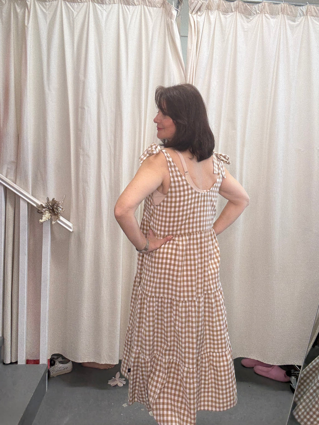 Addison Gingham Dress Sz12