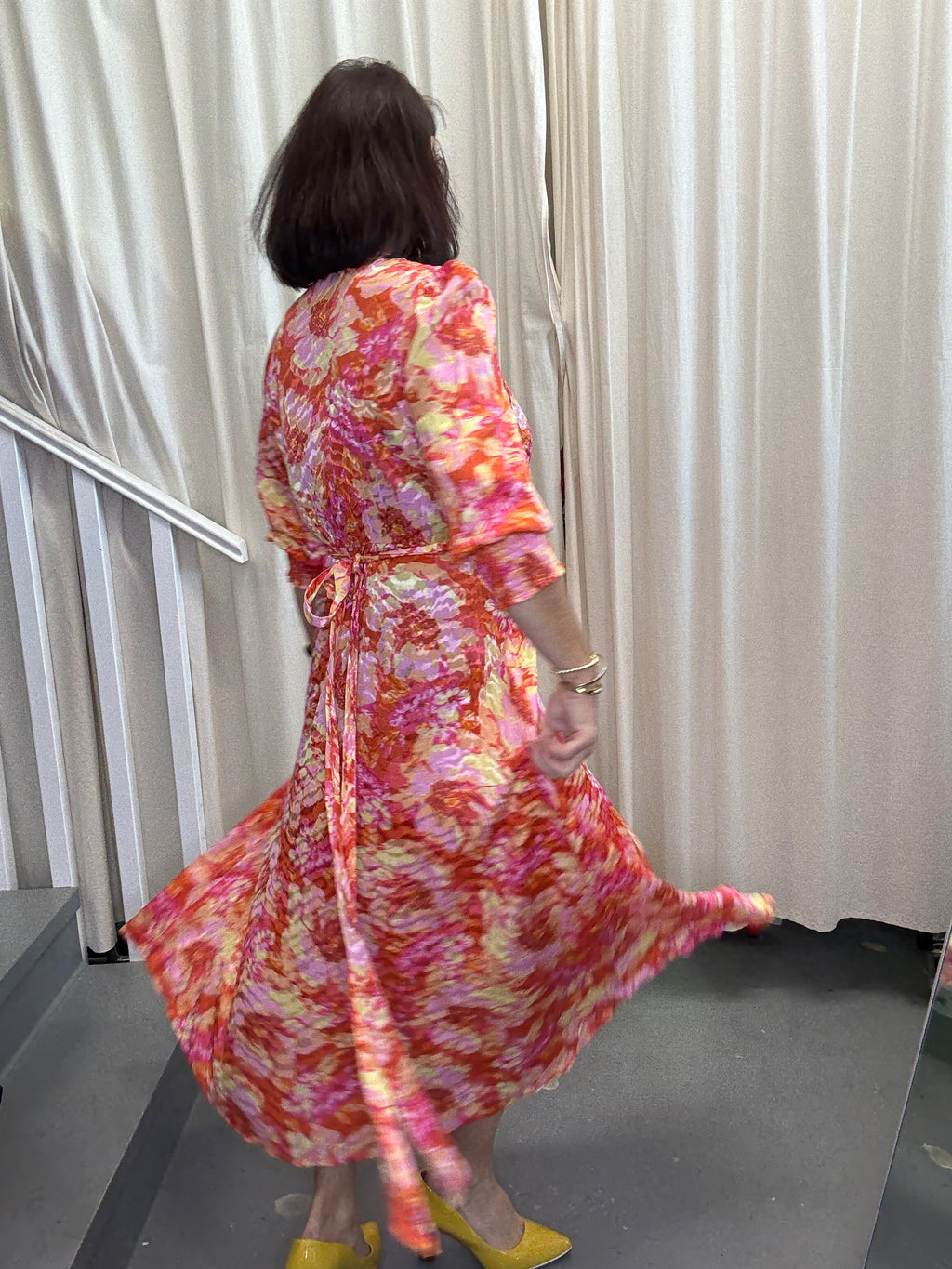 Decjuba Wrap Dress SzL