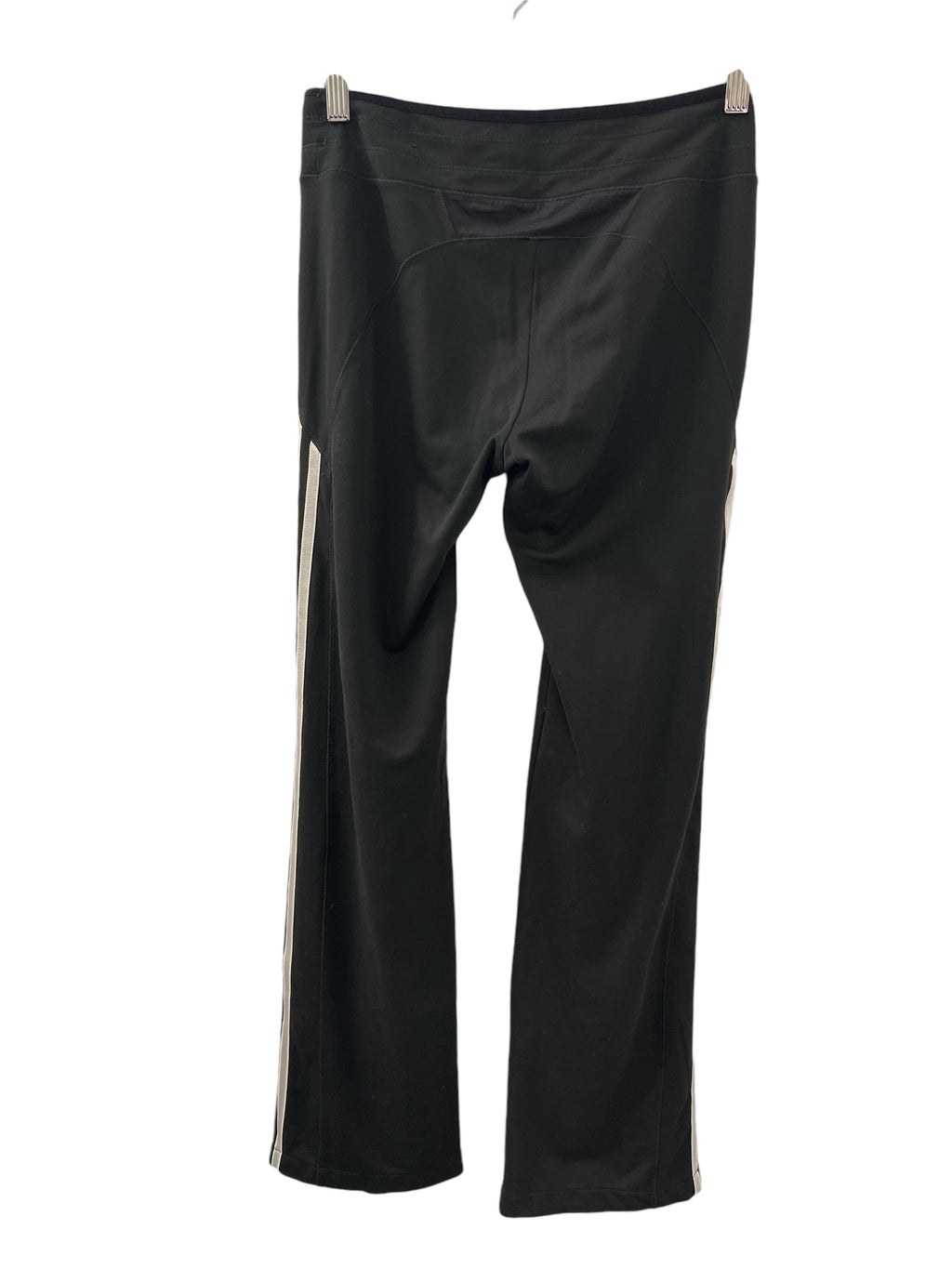 Adidas Black 3Stripe Wide Leg Trackpants SzXS 💛