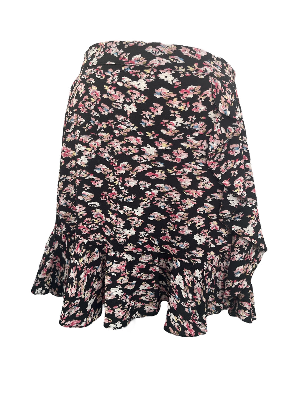 Decjuba Black Floral Skirt Sz M 💛