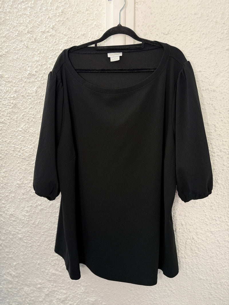 City Chic Black Top Sz XL 😀23/10