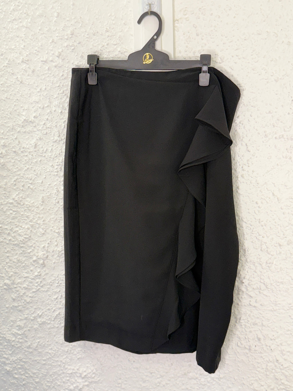 Max Black Frill Detail Skirt Sz 14 NEW!😀9/10