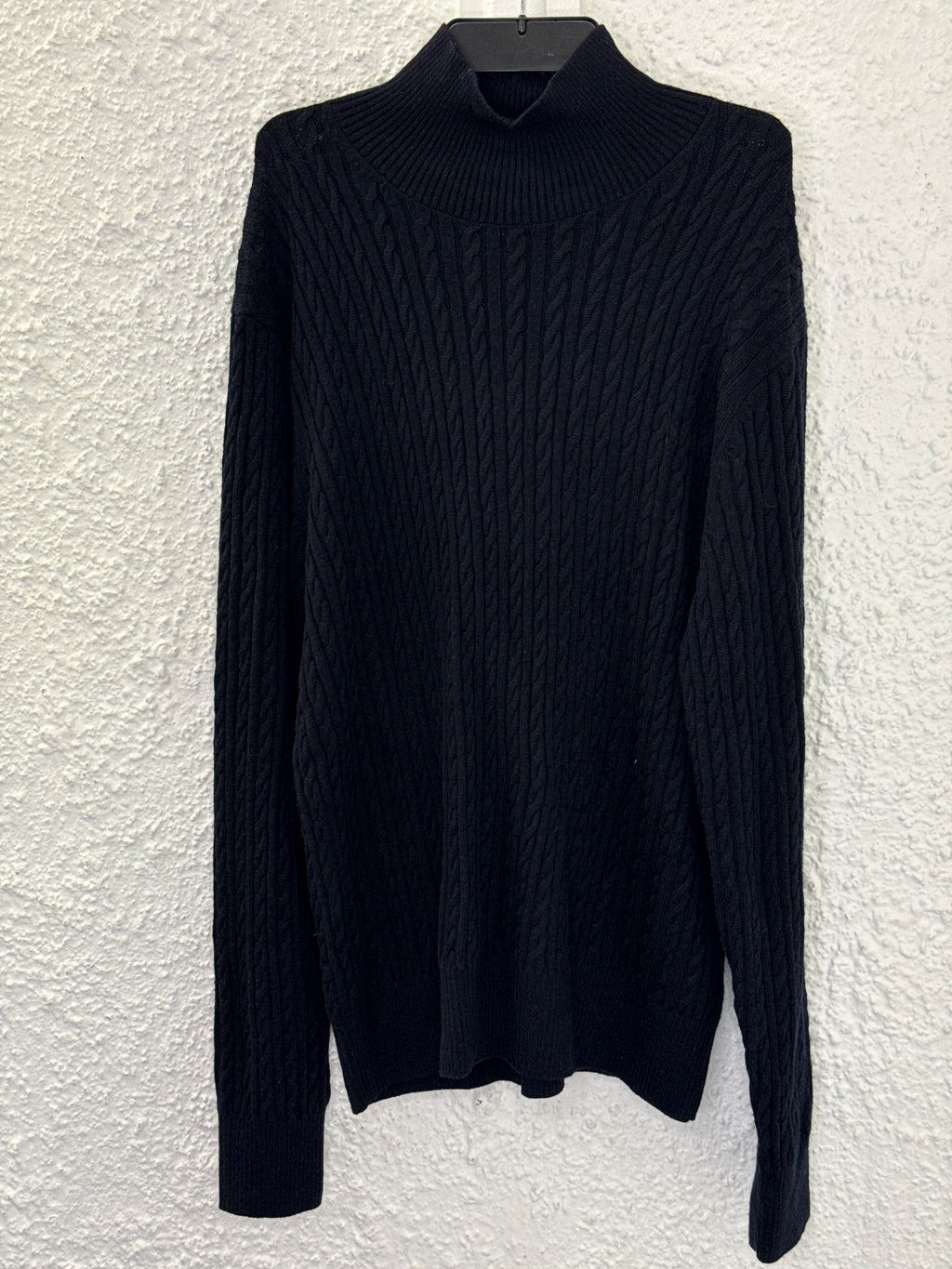 Cos Ink (Navy-Black) Wool Cable Knit Jumper Sz XL NEW!😀24/7