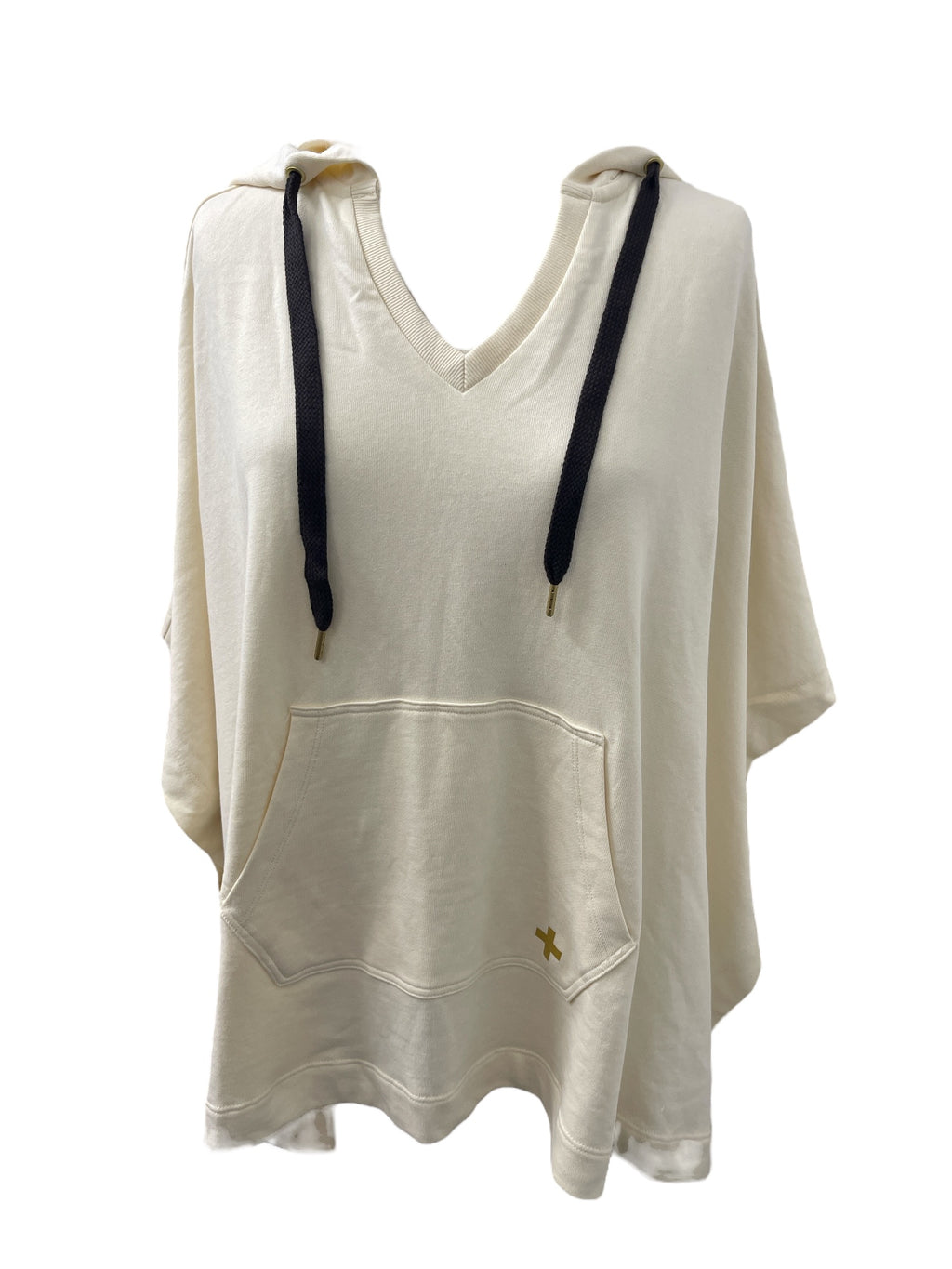 Stella + Gemma Cream Hooded Top Sz 10 💛