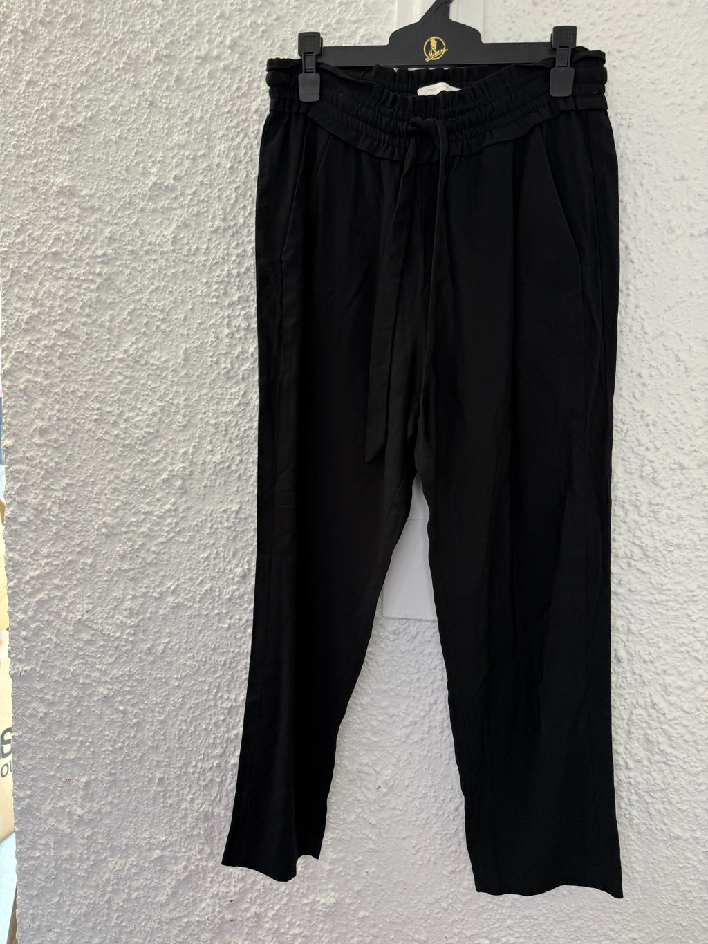 Zara Black Viscose Pants Sz S 😀17/7