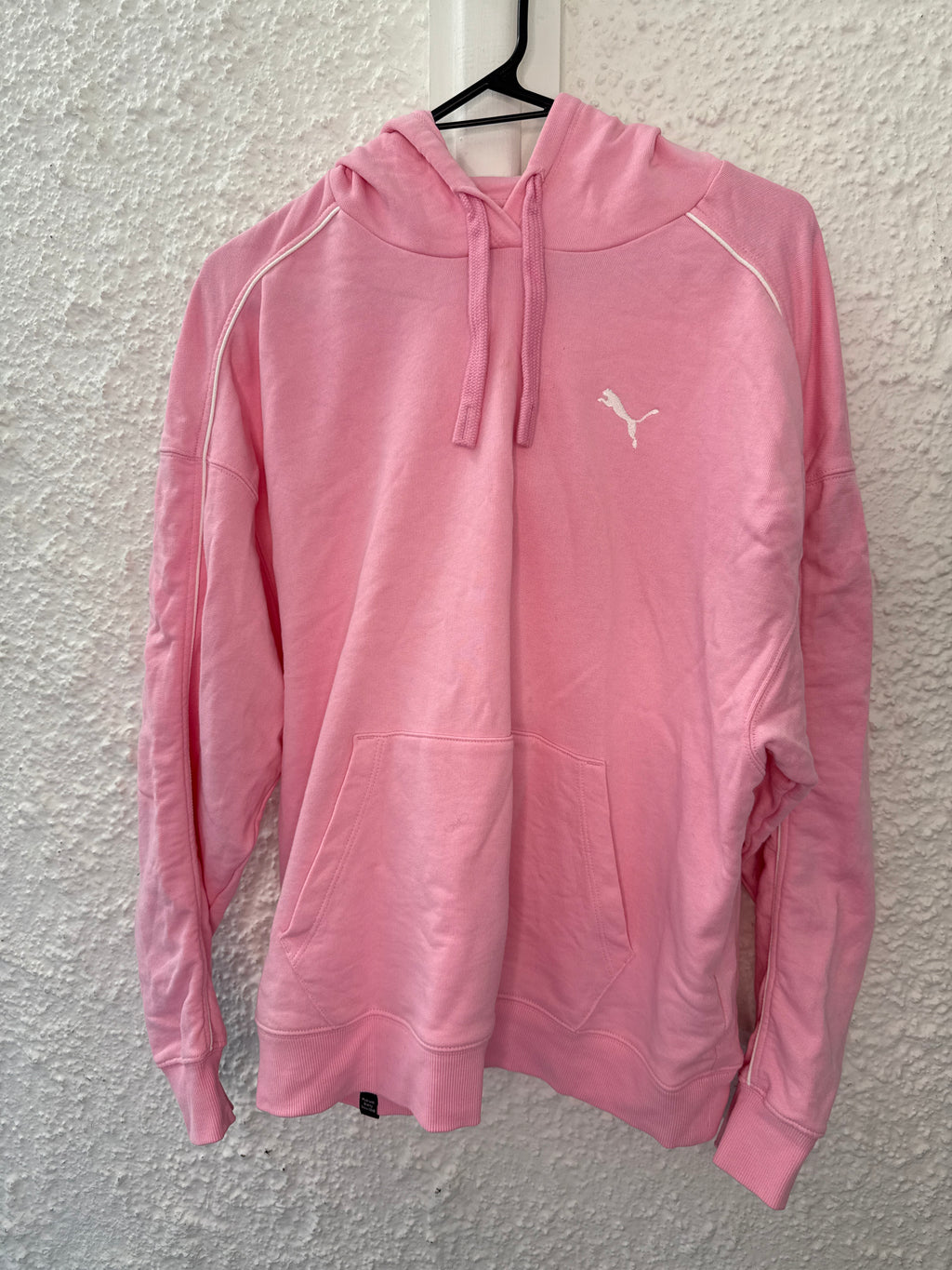 Puma Pink Cotton Hoodie Sz M 😀5/5