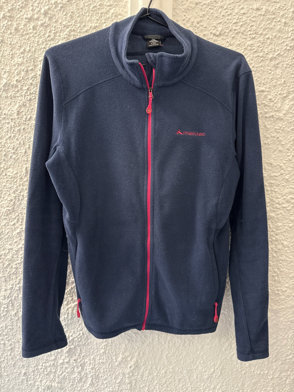 Macpac Navy Polartec Top Sz 14 😀19/5