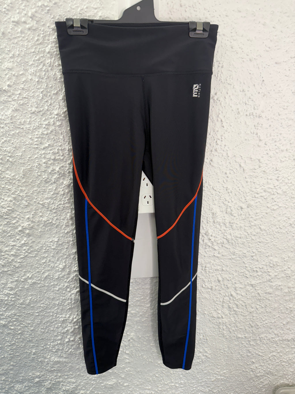 PE Nation Black Leggings No Sz (best fit Sz 10-12) 4/8