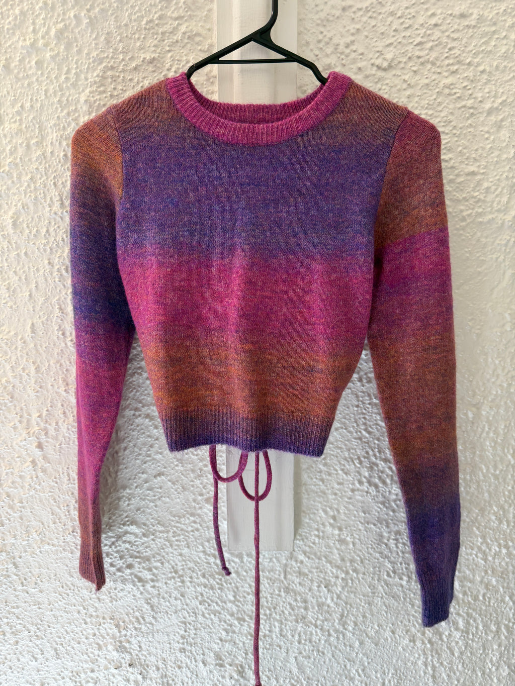 Cotton On Purple Ombre Open-Back Knit Top Sz XS NEW!😀15/5